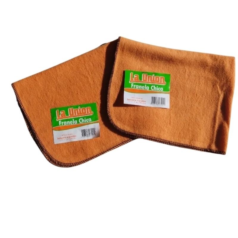 Franela naranja 40X50 Union