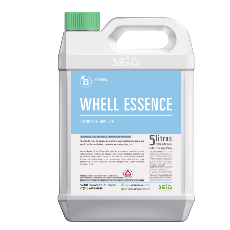 Perfume textil Whell Essence 5Lts