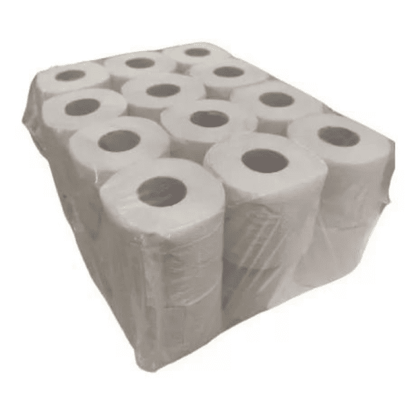  Papel higienico blanco x 80 mts hoja simple