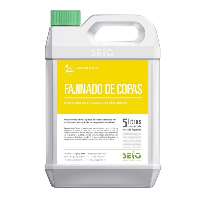 Alcohol Fajinador x 5 Lts  Seiq