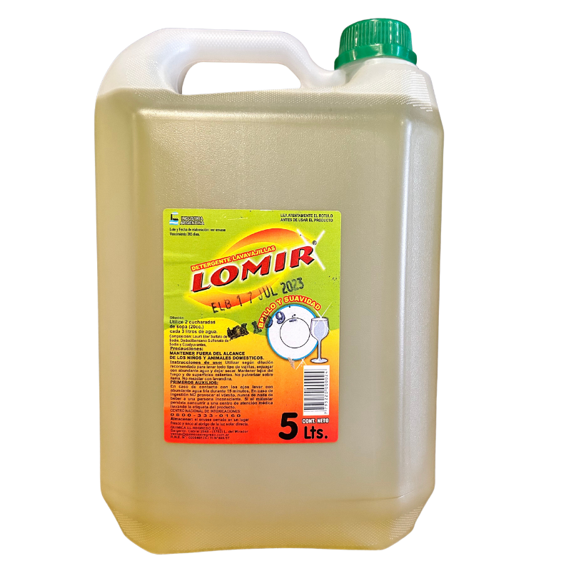 Lavavajilla Limon x5Lts Lomir
