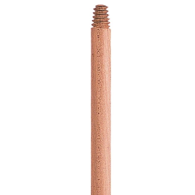 Cabo madera c/rosca x 1.80 mts