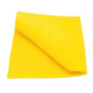 Paño de piso tipo ballerina amarillo