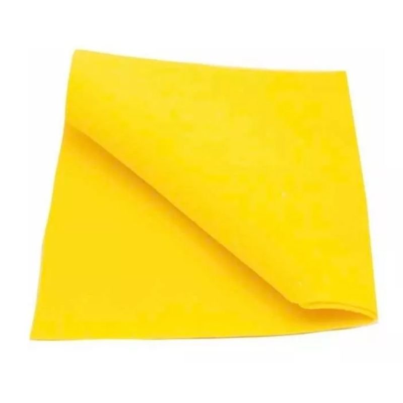 Paño de piso tipo ballerina amarillo