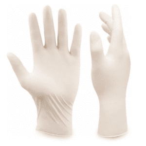 guante latex descartable
