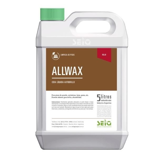 seiq eco cera allwax roja x5