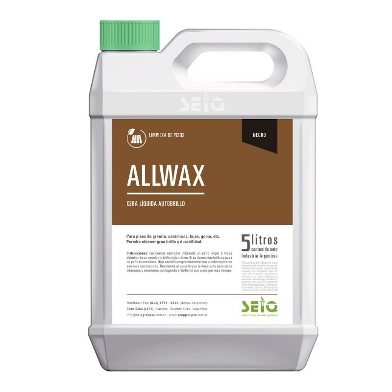 Cera liq All Wax Negra x5Lts