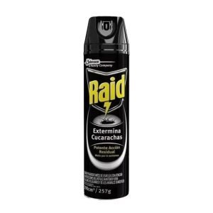 Raid Negro cucarachicida aerosol