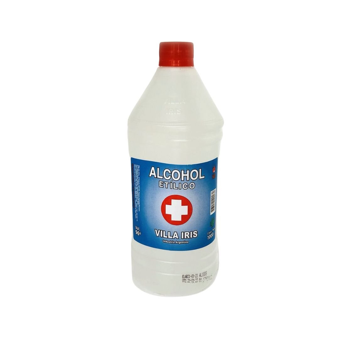ALCOHOL ETILICO 96%  X1Lts