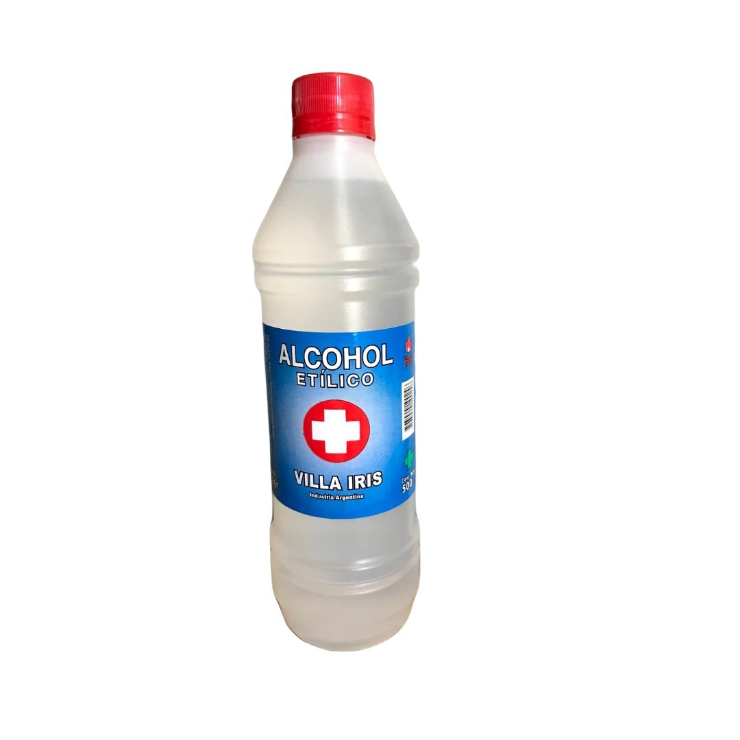 ALCOHOL ETILICO 96%  X500cc