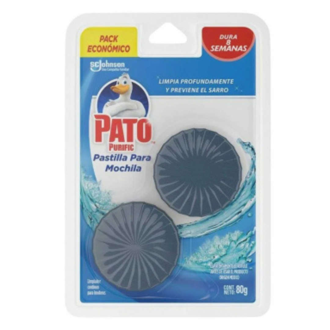 Pato Purific bloque mochila x2un.