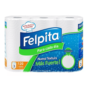 Rollo Cocina Felpita 40 paños x 30rollos