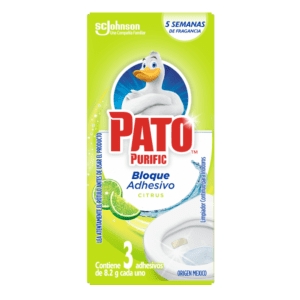 bloque adhesivo para inodoro pato